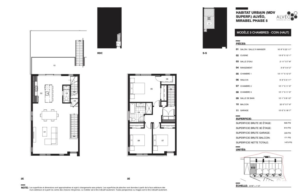 Plan Alvéo Mirabel