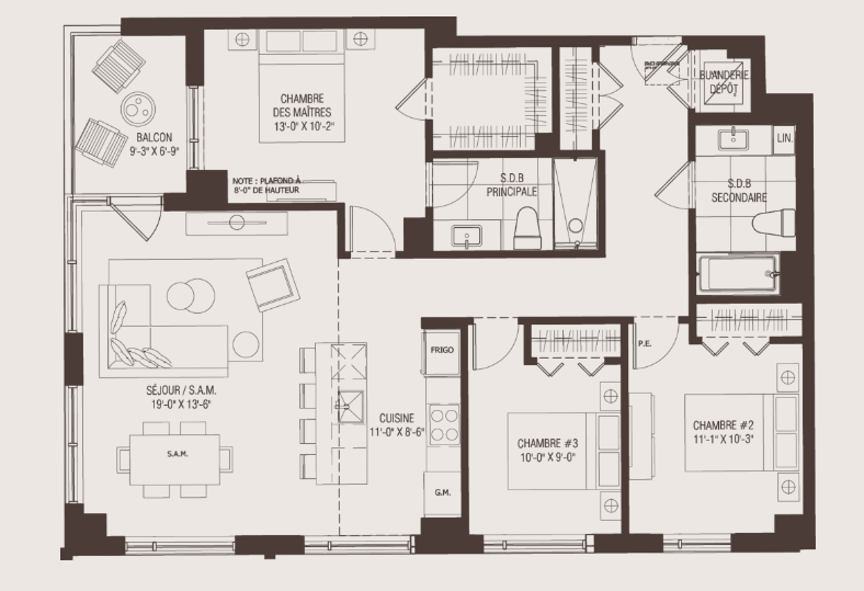 Plan Evolo Nex unité 508